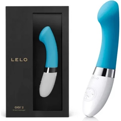 вибратор, елегантен и дискретен, 16, 5см. - Gigi 2 Turquoise (LELO007862)