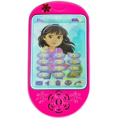 Fisher-Price mobil Dora na batérie ružový