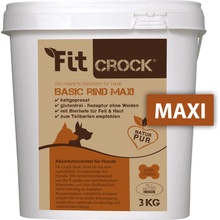 cdVet Fit-Crock Basic Hovězí lisované za studena MAXI 3 kg