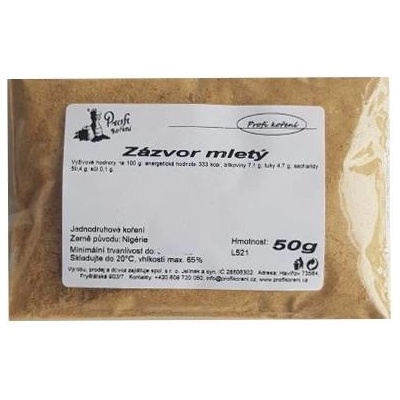 Koření Mletý zázvor 50 g