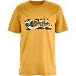 Fjällräven Мъжка тениска Fjällräven Multicolor Logo T-Shirt - Ochre (216-6075-0511)