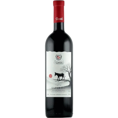Danieli Winery SAPERAVI polosladké červené gruzínske víno 2024 0,75 l 14.5% (holá lahev)