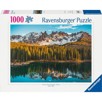 Ravensburger Пъзел Ravensburger от 1000 части - Езеро Кареца (12001207)