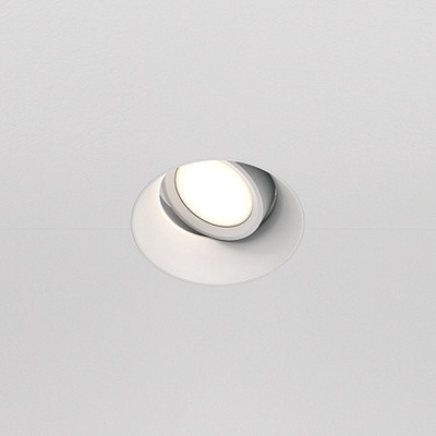 Maytoni Downlight Dot DL042-01-RD-W