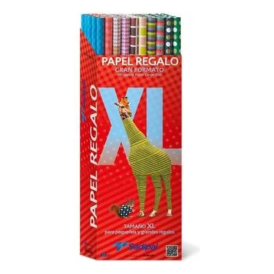 Fabriano Опаковъчна хартия Ribbed Craft XL, 50 g/m2, 1 х 2 m, асорти (11268)