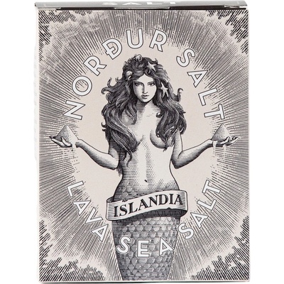 Арктическа сол 100 гр, лава, на люспи, кутия, Nordur Salt (NS5694230367115)