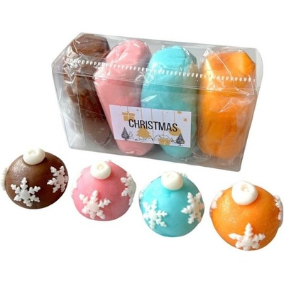 Dortisimo SweetArt potahovací a modelovací hmoty vanilkové Vánoce 2 4x100 g