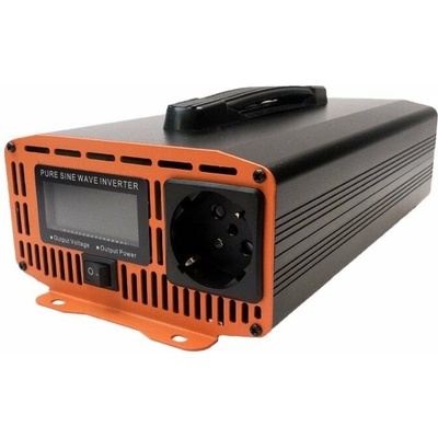 HOULI Power Inverter 12V/230V, 1300W/2600W, čistá sinusoida, 1 zásuvka HPGC0013U | Zboží Auto