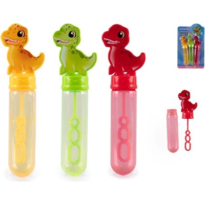 Bublifuk 15 cm s dinosaurem 3 ks