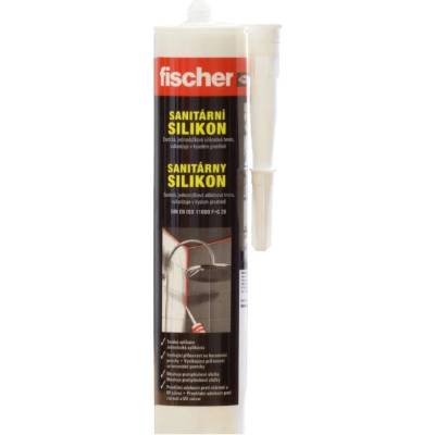 Fischer silikón sanitárny 310 g transparentná