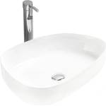 Mexen Chiara плот за баня 54 x 39 см, бял - 21585400 (21585400)