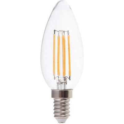 V-TAC E14 LED FILAMENT žiarovka 6W, 600lm Teplá biela