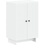 vidaXL Шкаф за обувки EDE 59, 5 x 39, 5 x 90 см Инженерна дървесина Бяло (895985)