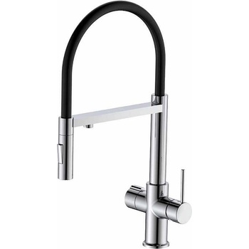 Image 1 of Inter Ceramic Стоящ смесител за кухня, ACQUA PURA, Inter Ceramic, 7207074C, с изтеглящ се душ (7207074C)