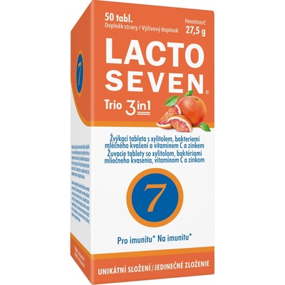 Lacto Seven Trio 3in1 50 tablet