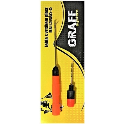 Graff System Jehla s vrtákem plast Oranžová