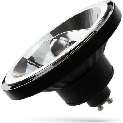Wojnarowscy LED žiarovka AR111 GU10/12W/230V 4000K čierna 45° WJ0351