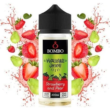 Image 1 of Bombo Strawberry and Pear 100ml - Wailani Juice by Bombo