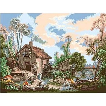 Image 1 of Казанлъшки гоблени Гоблен Воденицата на Боше Puppets (Унгарски)