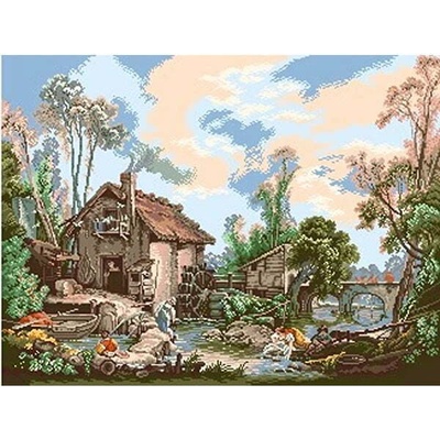 Казанлъшки гоблени Гоблен Воденицата на Боше Puppets (Унгарски)