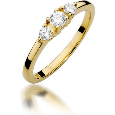 Zlatnictví Zlatíčko Zlatý s diamanty B0.33