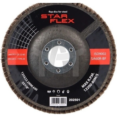 Star Flex Klapkový kotouč 125 x 22 mm 60 TLS1252260