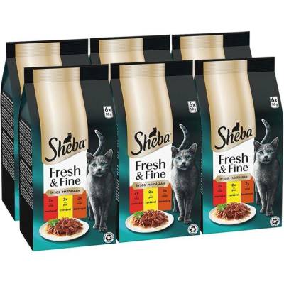 Sheba Fresh & Fine kuřecí a hovězí 36 x 50 g
