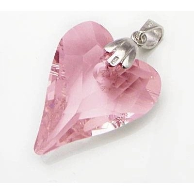 Divoké srdce Swarovski element PSW022