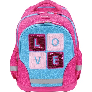 Eurocom Ергономична раница Street Love, 31x19x41 cm (25960-А-LOVE)