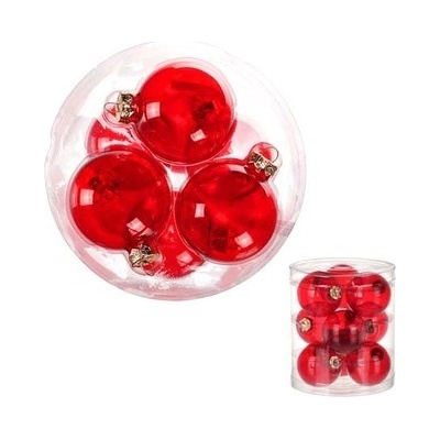 Autronic Ozdoby průhledné pr.7 cm 9 ks VAK130-7