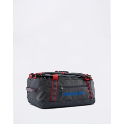 Patagonia Black Hole Duffel Smolder Blue w/Amanita Red 40L