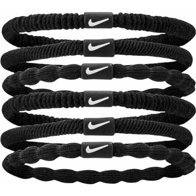 Gumičky do vlasů Nike FLEX HAIR TIE 6PK černé N.100.9194.091