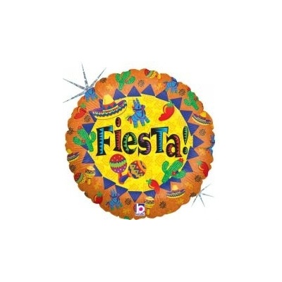 GRABO fóliový balónek Fiesta 18" 46cm nafukovací