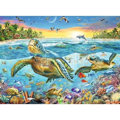 RAVENSBURGER Mořské želvy XXL 100 dielov
