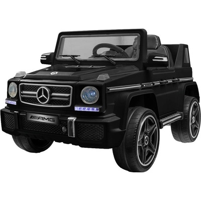 Elcars elektrické autíčko Mercedes G63 AMG multifunkční dálkové ovládání plynulý start kola černá