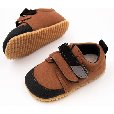 Beda detské barefoot topánky Beda baby ben hnedé