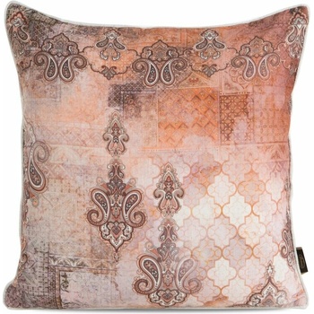 Takoy s prímesou ľanu s potlačou a lemovkou na okrajoch-HF-415437 45 x 45 cm