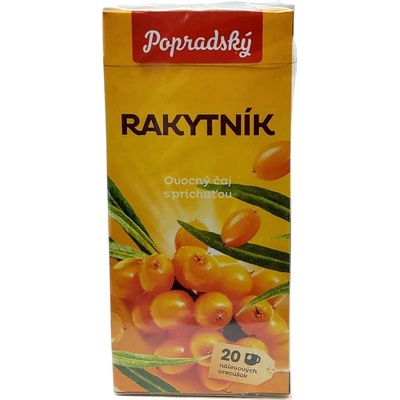 Popradský Rakytník ovocný čaj 20 x 2 g