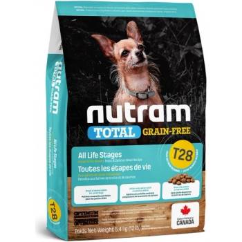 T28 Nutram Total Grain Free Small Breed Salmon Trout Dog 2 x 5,4 kg