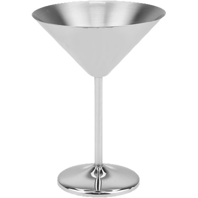 Horecano Иноксова чаша за мартини SILVER 250ml Ø12xh16cm (HC-981858) (232164-1) (01981858)