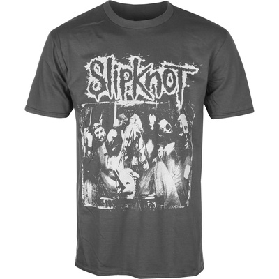 Мъжка тениска Slipknot - Albums Platter - Grey - LOW FREQUENCY - SLN25004TS