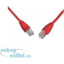 Solarix C5E-315RD-5MB patch CAT5E SFTP PVC, 5m, červený