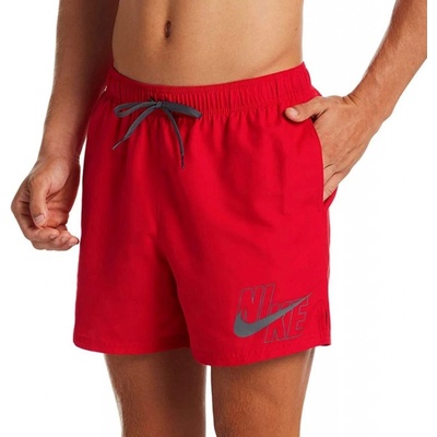 Nike Logo Solid 5" Volley červené NESSA566-614
