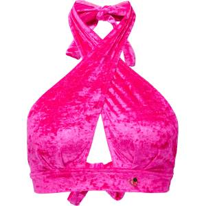 GOLDBEE Velvet swimsuit cross s
