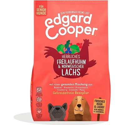 Edgard & Cooper Senior čerstvé kuře a losos 2,5 kg