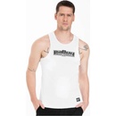 PitBull West Coast tielko BOXING RIB pánske white biela