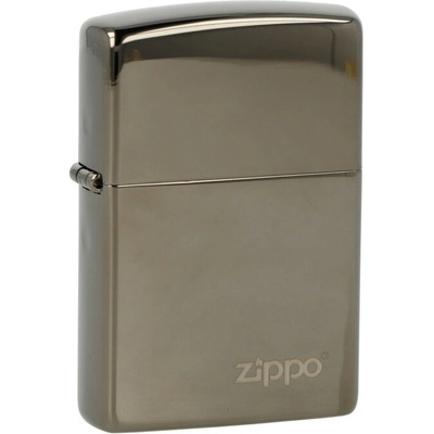 Zippo Black Ice Logo leštěný