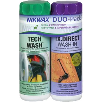 Nikwax Препарат за пране и импрегниране NikWax Hardshell DuoPack 300 ml (5329-01)