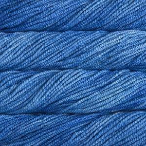 malabrigo Chunky Continental Blue Плетива прежда (CH026)