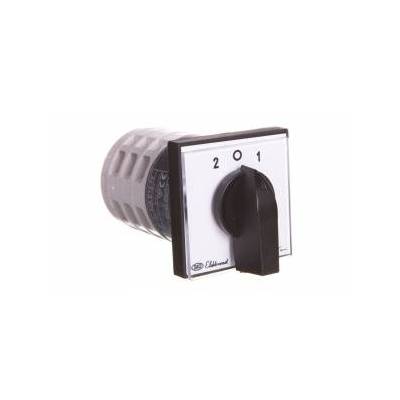 Cam Connector 2-0-1 3P 12A IP65 Luk E12-72 with plate (921272)